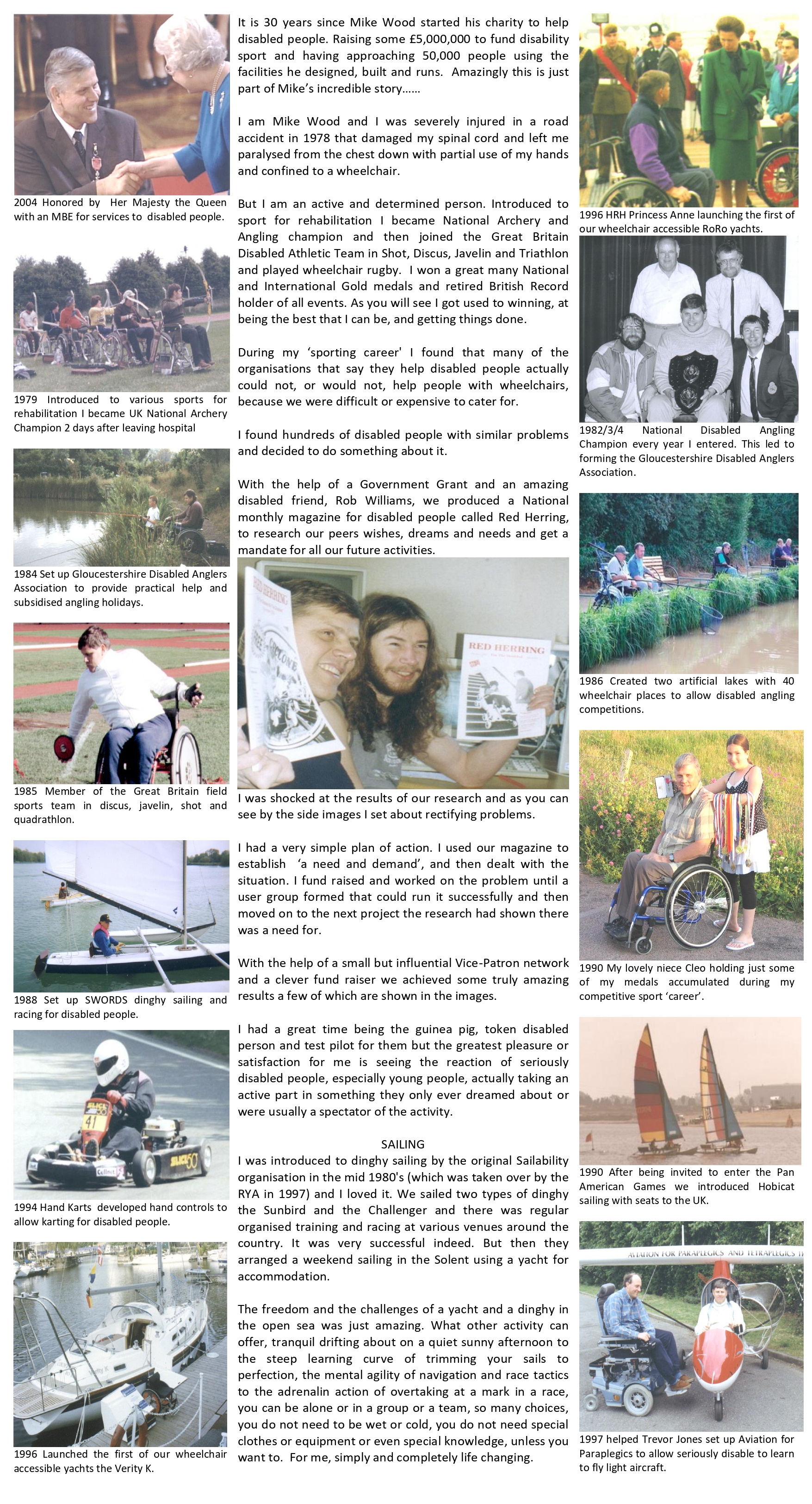 disabled sailing wheelchair accessible yacht